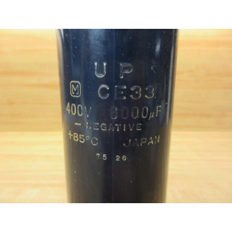 Matsushita UP CE33 Capacitor UPCE33 6000µF - Used