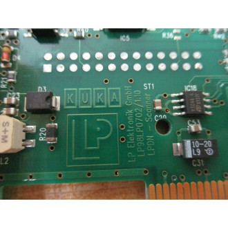 Kuka 00-104-196 LPN Scanner Card Ver 5 Ver.2 - Used