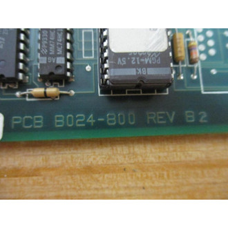 Gould B024-800 Circuit Board B024800 AS-B021-811 - Used