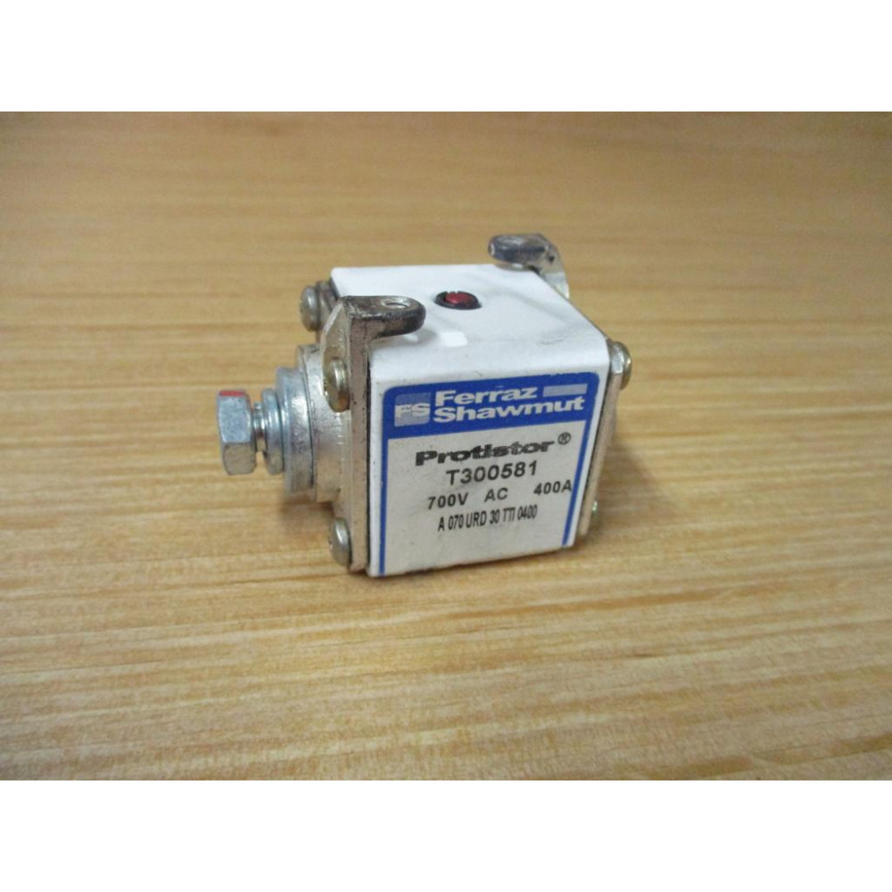 Ferraz Shawmut A070UD30TTI400 Protistor Fuse T300581 - Used