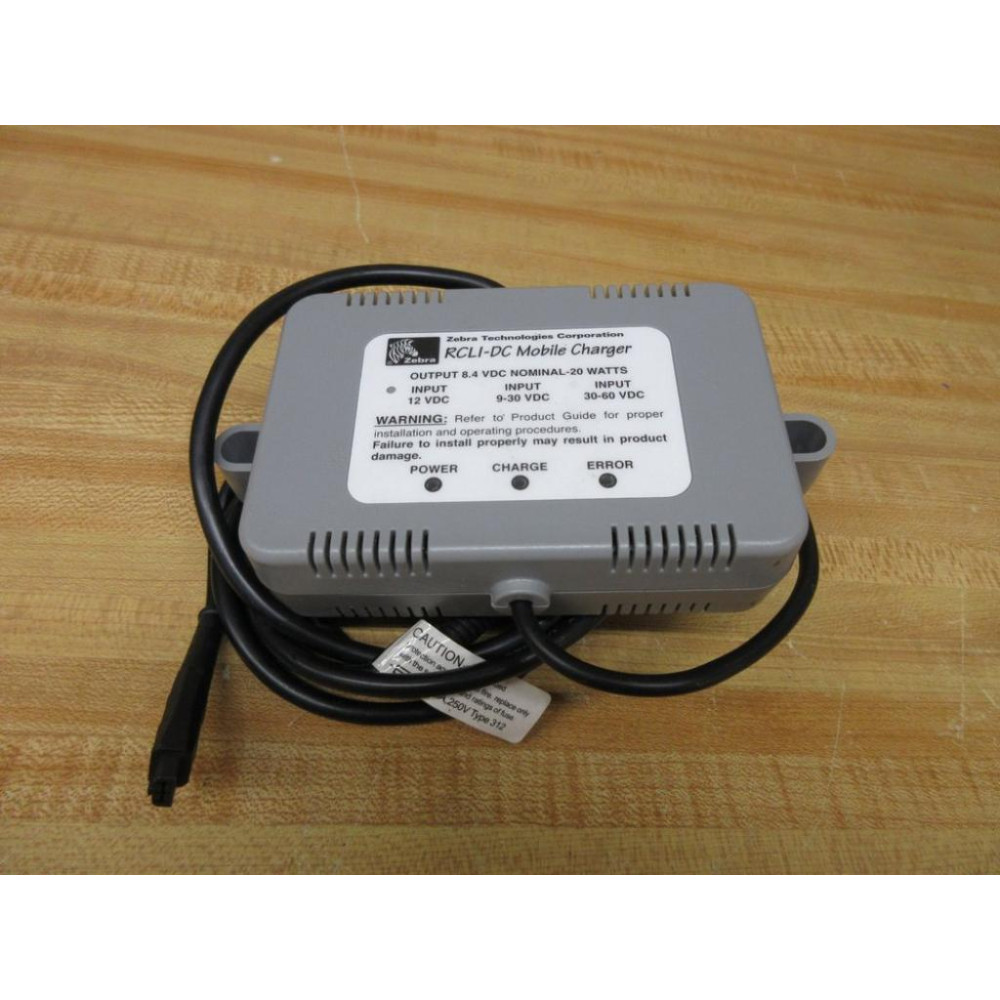 Zebra Technologies CC16614-G9 RCLI-DC Mobile Charger CC16614G9 - Used