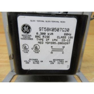 General Electric 9T58K0507G30 Control Transformer - Used