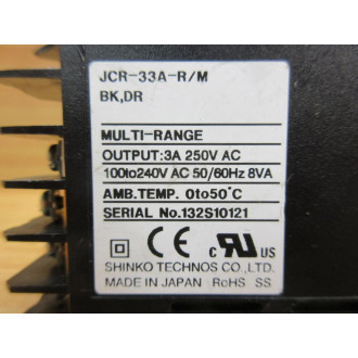 Shinko JCR-33A-RM Indicating Controller JCR33ARM - New No Box