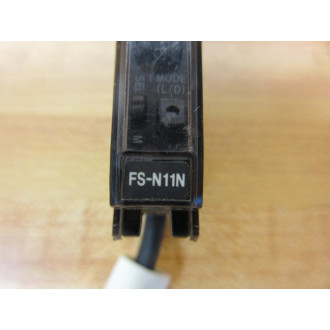 Keyence FS-N11N Fiber Optic Sensor FSN11N - Used