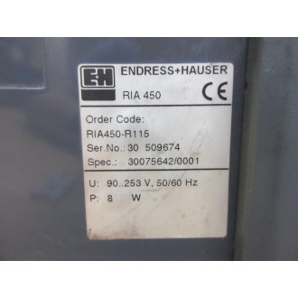 Endress + Hauser RIA450-R115 Process Display Programmable Controller RIA450 - New No Box