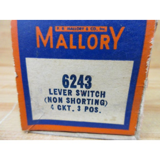 Mallory 6243 Lever Switch