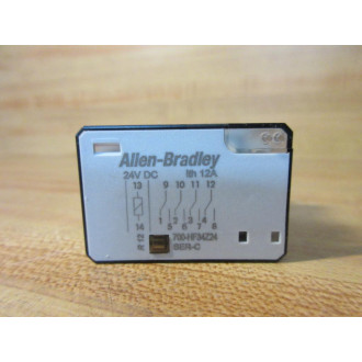 Allen Bradley 700-HF34Z24-24V DC Relay 700-HF34Z24-24VDC Series C