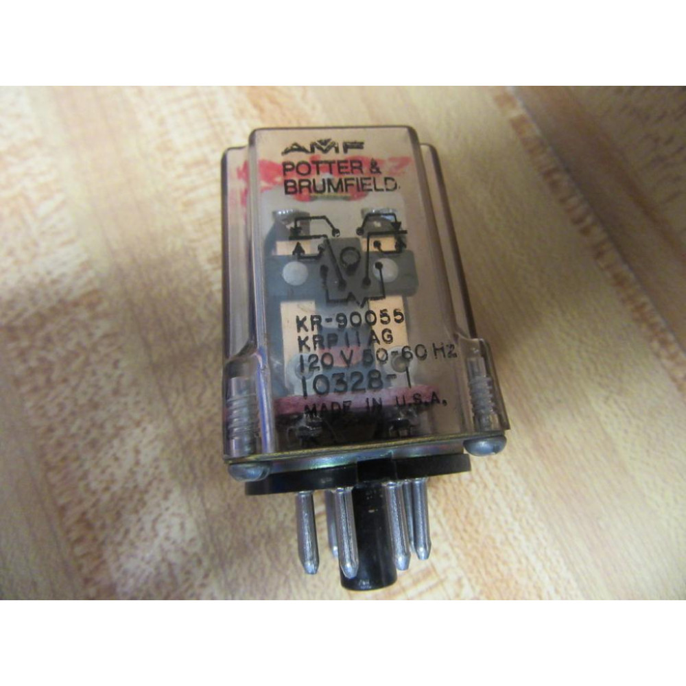 Potter & Brumfield KR-90055 Relay KRP11AG-120V - Used