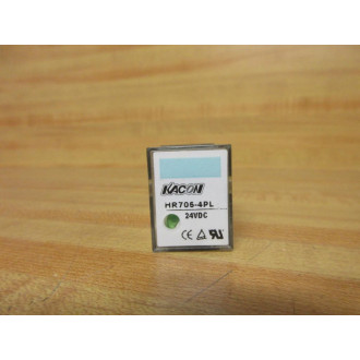 Kacon HR706-4PL-24V DC Relay HR706-4PL - New No Box