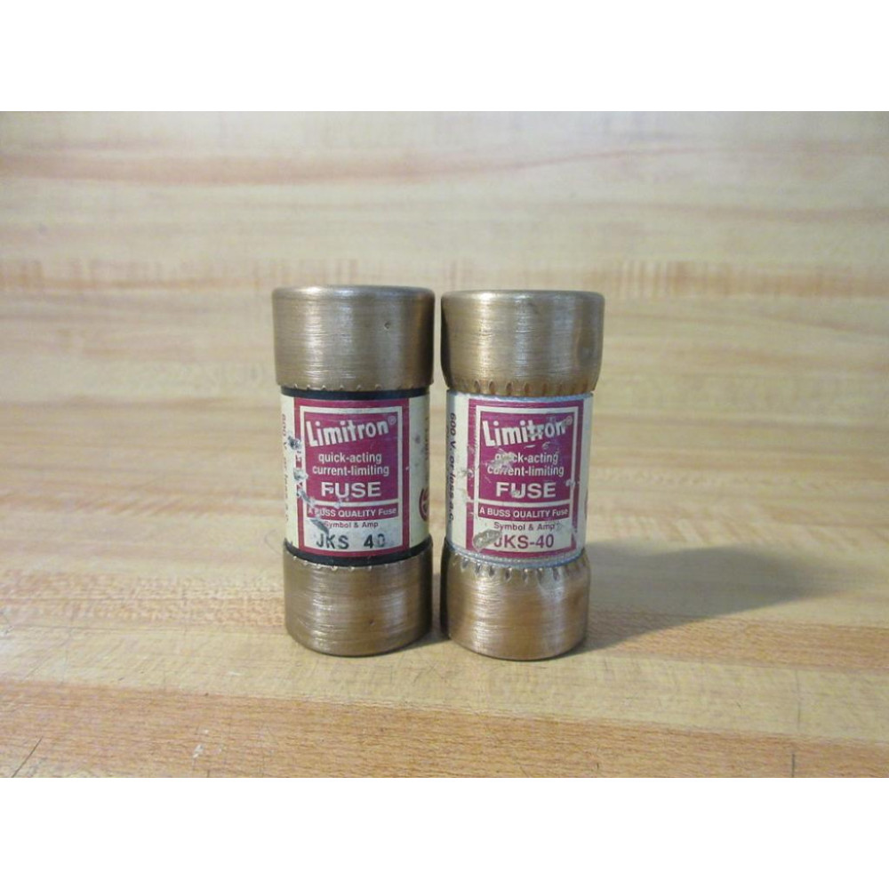 Limitron JKS-40 Bussmann Fuse Cooper JKS40 (Pack of 2) - New No Box