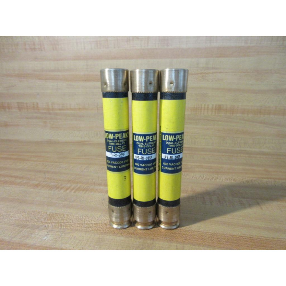 Buss LPS-RK-20SP Bussmann Fuse Cross Ref 4XF73 (Pack of 3) - New No Box