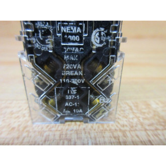 Allen Bradley 800M-XA7K Contact Block 800MXA7K - Used