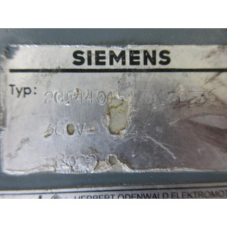 Siemens 2CF440 Industrial Fan - Used