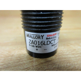 Mallory ZA016LDCT Sonalert Audio BuzzerIndicator - New No Box