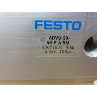 Festo ADVU-50-40-P-A-SM Compact Cylinder ADVU5040PASM - New No Box