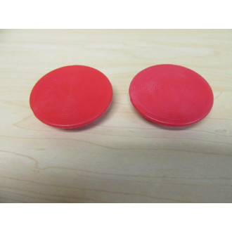 Square D 9001 K-17R Schneider Mushroom Button Kit 90913 (Pack of 2) - Used