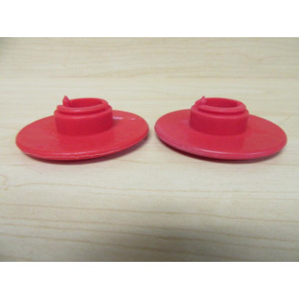 Square D 9001 K-17R Schneider Mushroom Button Kit 90913 (Pack of 2) - Used