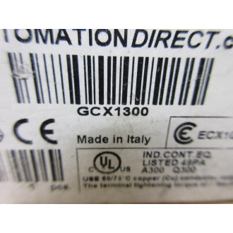 Automation Direct GCX1300 2-Pos Selector Switch WO Switch