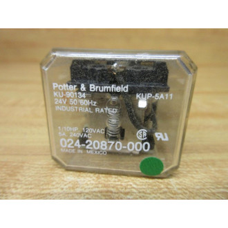 Potter & Brumfield KU-90134-24V Industrial Relay KU-90134 - New No Box