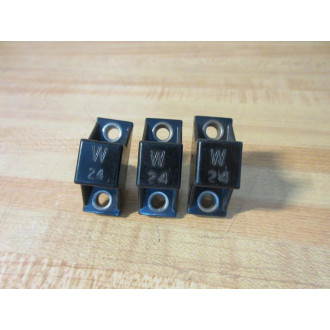 Allen Bradley W24 Overload Relay  Heater Element (Pack of 3) - Used