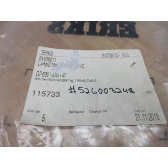ERIKS 115733 Piston Guide Ring GP6901900-T47 (Pack of 5) - New No Box