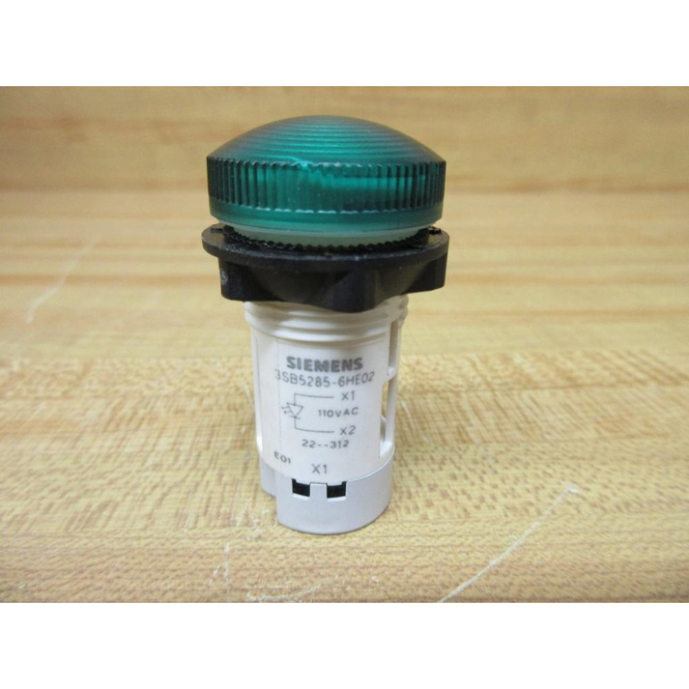 Siemens 3SB5285-6HE02 Compact Pilot Light 3SB52856HE02 - New No Box