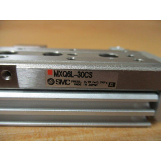SMC MXQ6L-30CS Guided Cylinder MXQ6L30S - New No Box