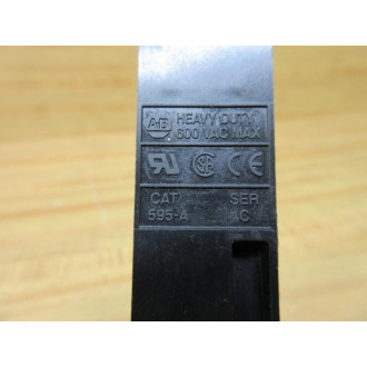 Allen Bradley 595-A Auxiliary Contact No Size (Pack of 2) - Used