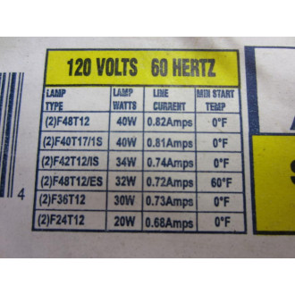 Advance SM-2E40-S-TP Ballast SM2E40STP