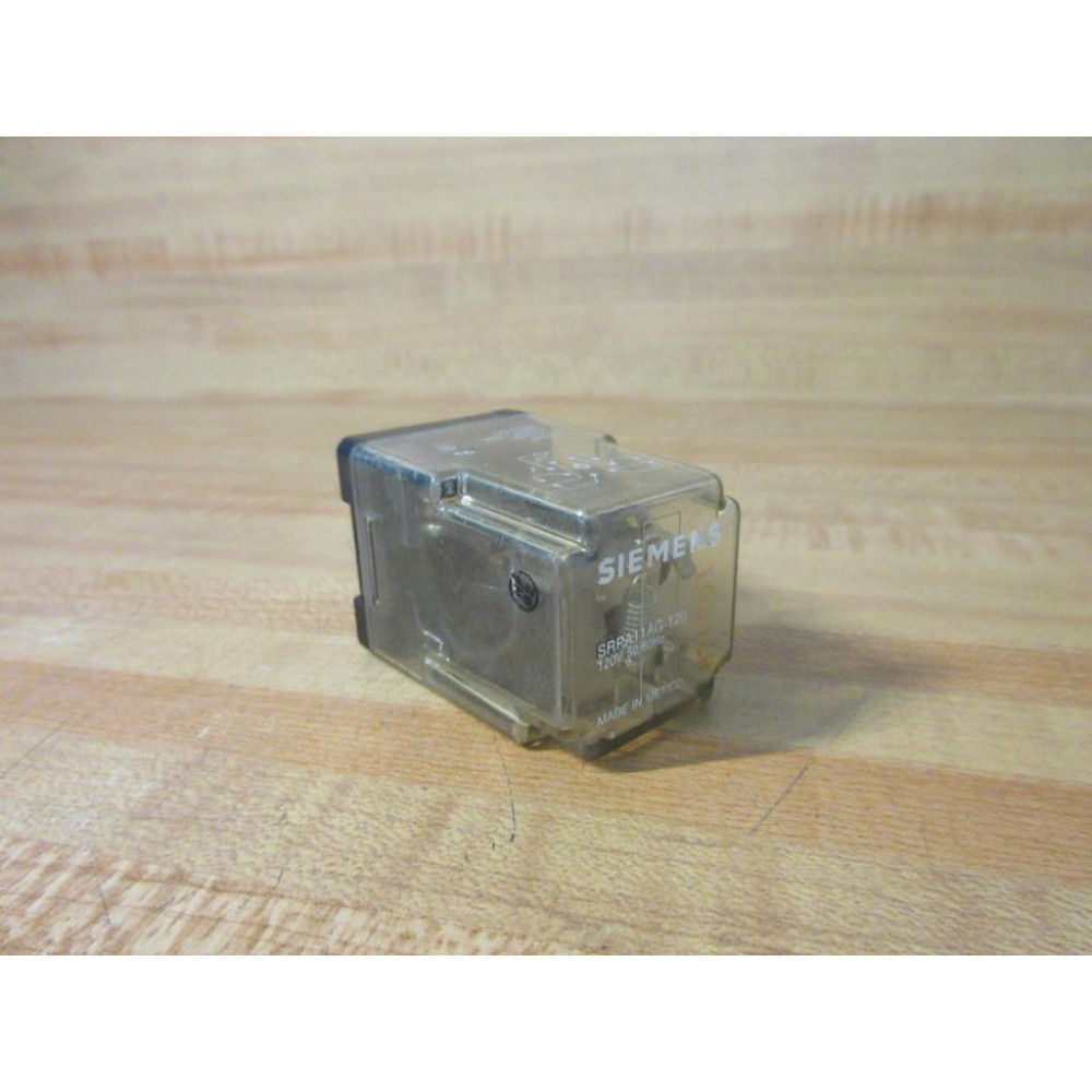 Siemens SRPA11AG-120V AC Relay SRPA11AG-120 - Used