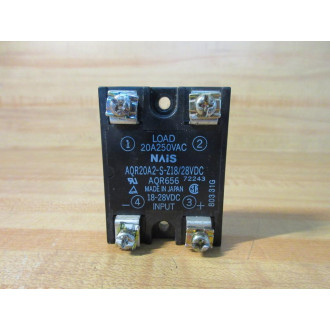 NAiS AQR20A2-S-Z1828VDC Panasonic Solid State Relay AQR656 - Used