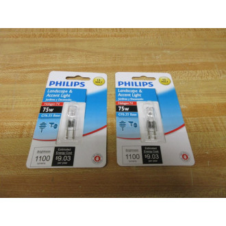 Philips BC75WT412VCAPSULE Halogen Bulb T4 (Pack of 2)