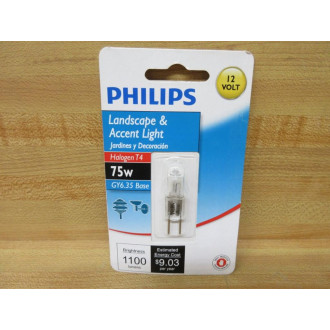Philips BC75WT412VCAPSULE Halogen Bulb T4 (Pack of 2)