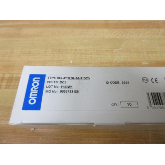 Omron G2R-1A-T-5VDC Relay G2R-1A-T-DC5 (Pack of 10)