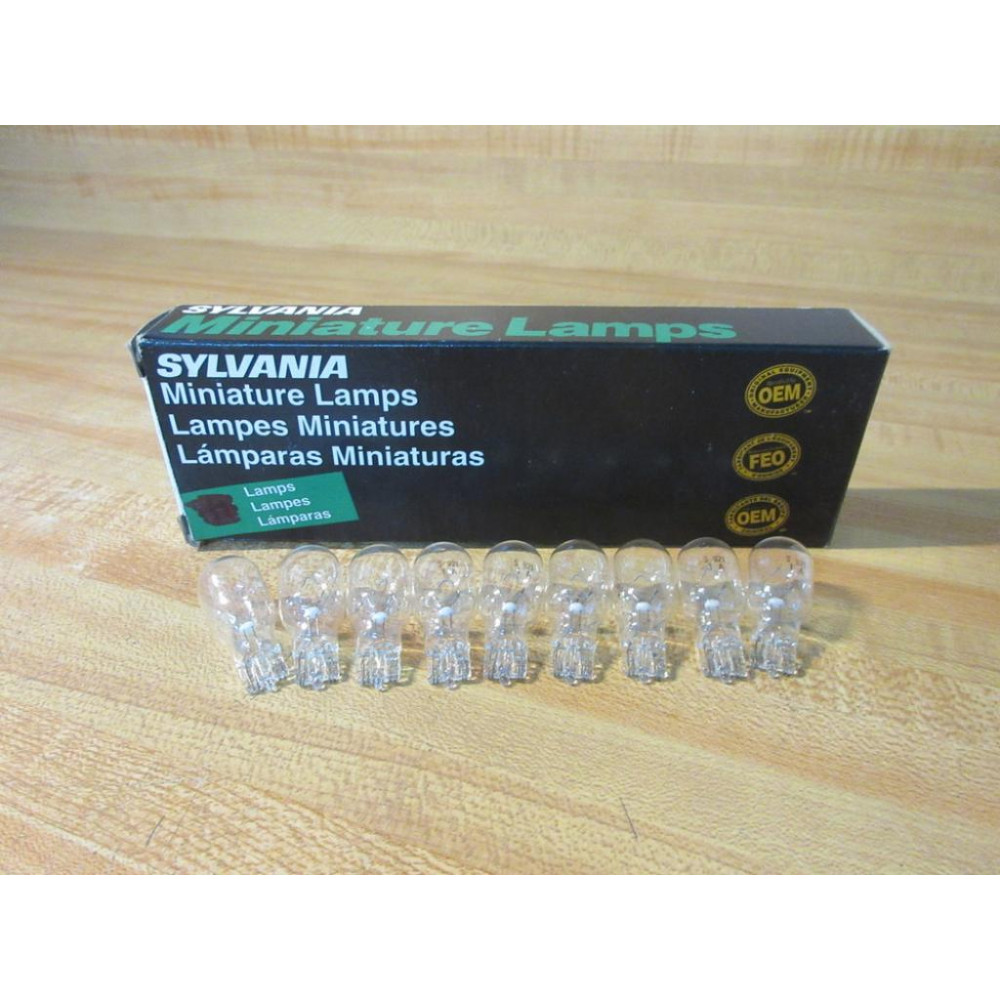 Sylvania 921 Miniature Lamp Light Bulb S921 (Pack of 9)