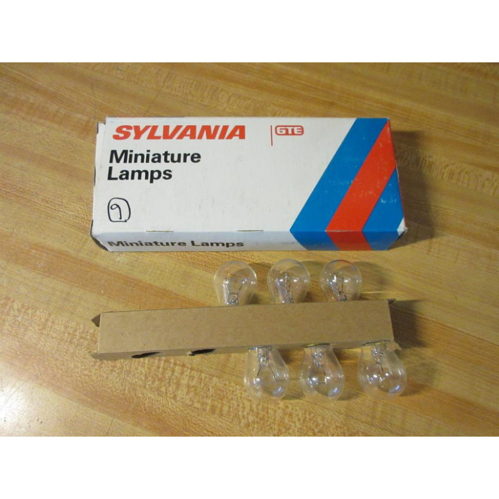 Sylvania 2396 GTE Miniature Lamp Light Bulb S2396 (Pack of 6)