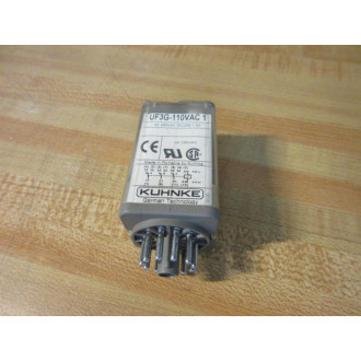 Kuhnke UF3G-110VAC 1 Relay UF3G-110VAC - New No Box