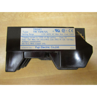 Fuji Electric TR-1SN TR1SN Thermal Overload Relay UL Small Chip - New No Box