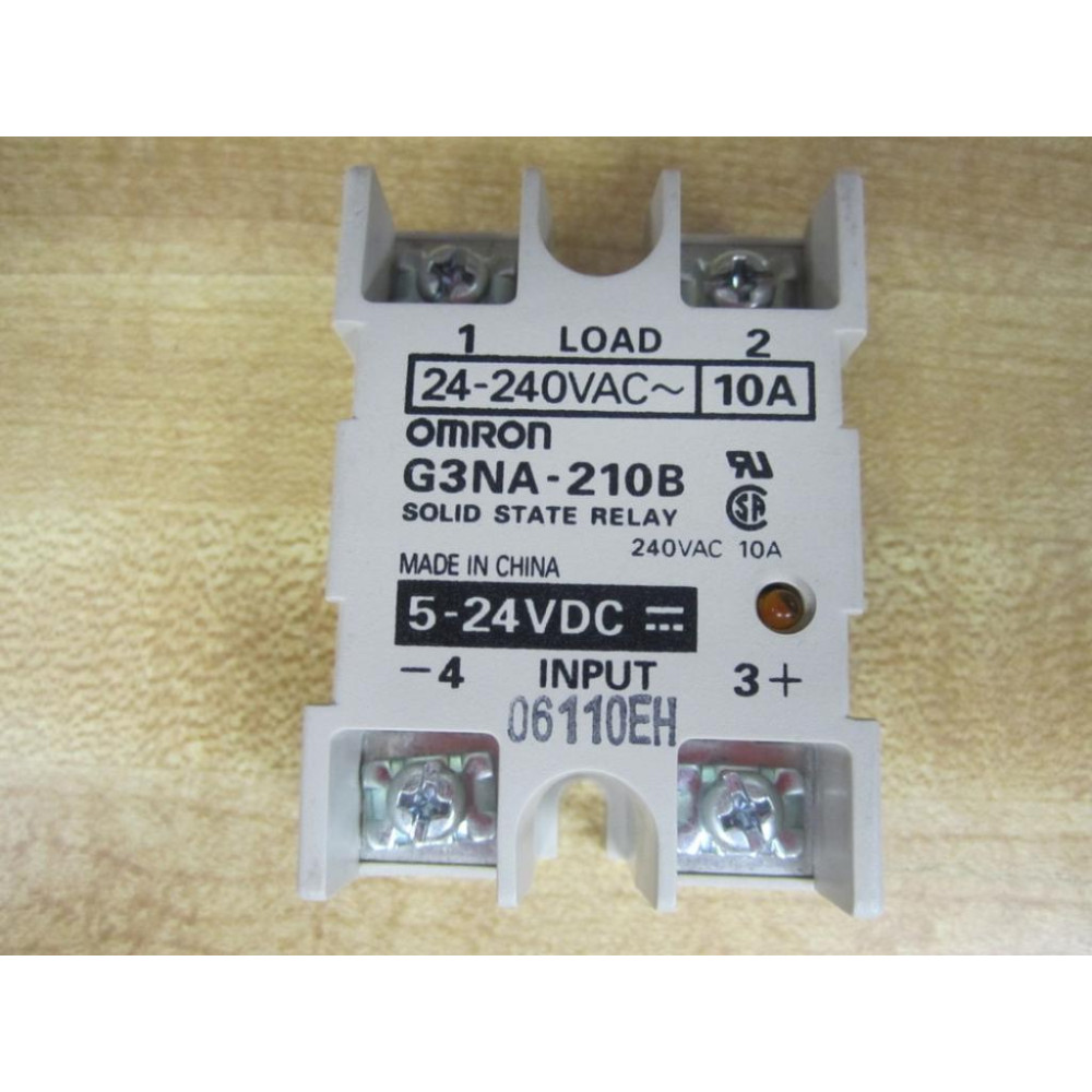 Omron G3NA-210B Relay G3NA210B 5-24VDC Input - Used