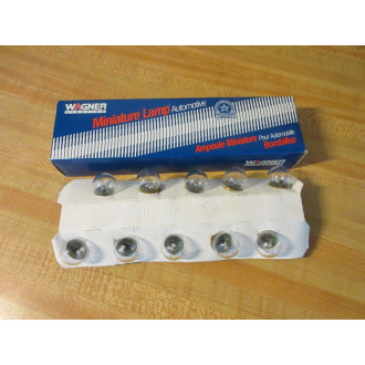 Wagner Lighting 1251 Miniature Lamp Light Bulb T1251 (Pack of 10)