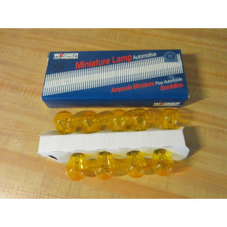 Wagner Lighting 1157NA Miniature Lamp Light Bulb Amber (Pack of 9)