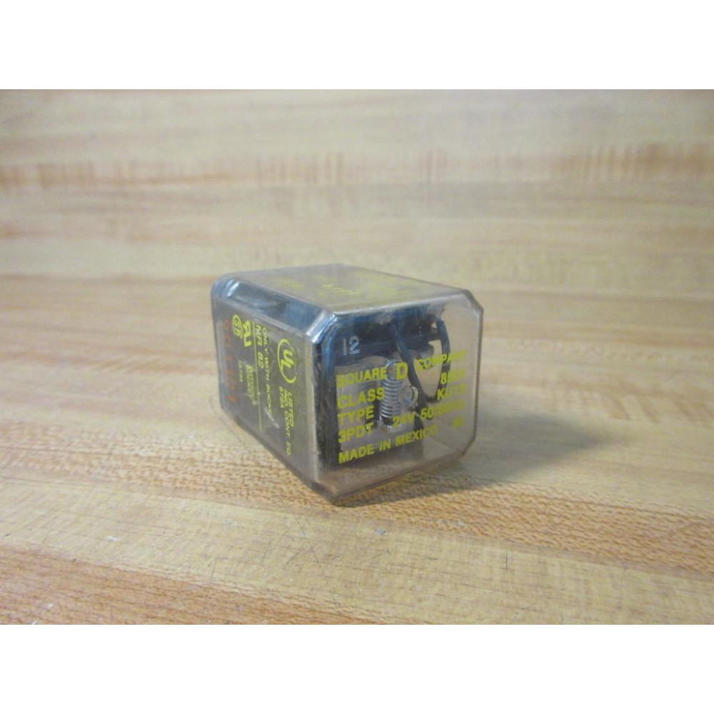 Square D 8501-KU13-24V Relay 8501-KU13 - Used