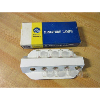 General Electric 49 GE Miniature Lamp Light Bulb GE-49 (Pack of 8)