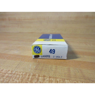 General Electric 49 GE Miniature Lamp Light Bulb GE-49 (Pack of 8)