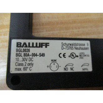 Balluff BGL 80A-004-S49 Fork Sensor BGL0026 - Used