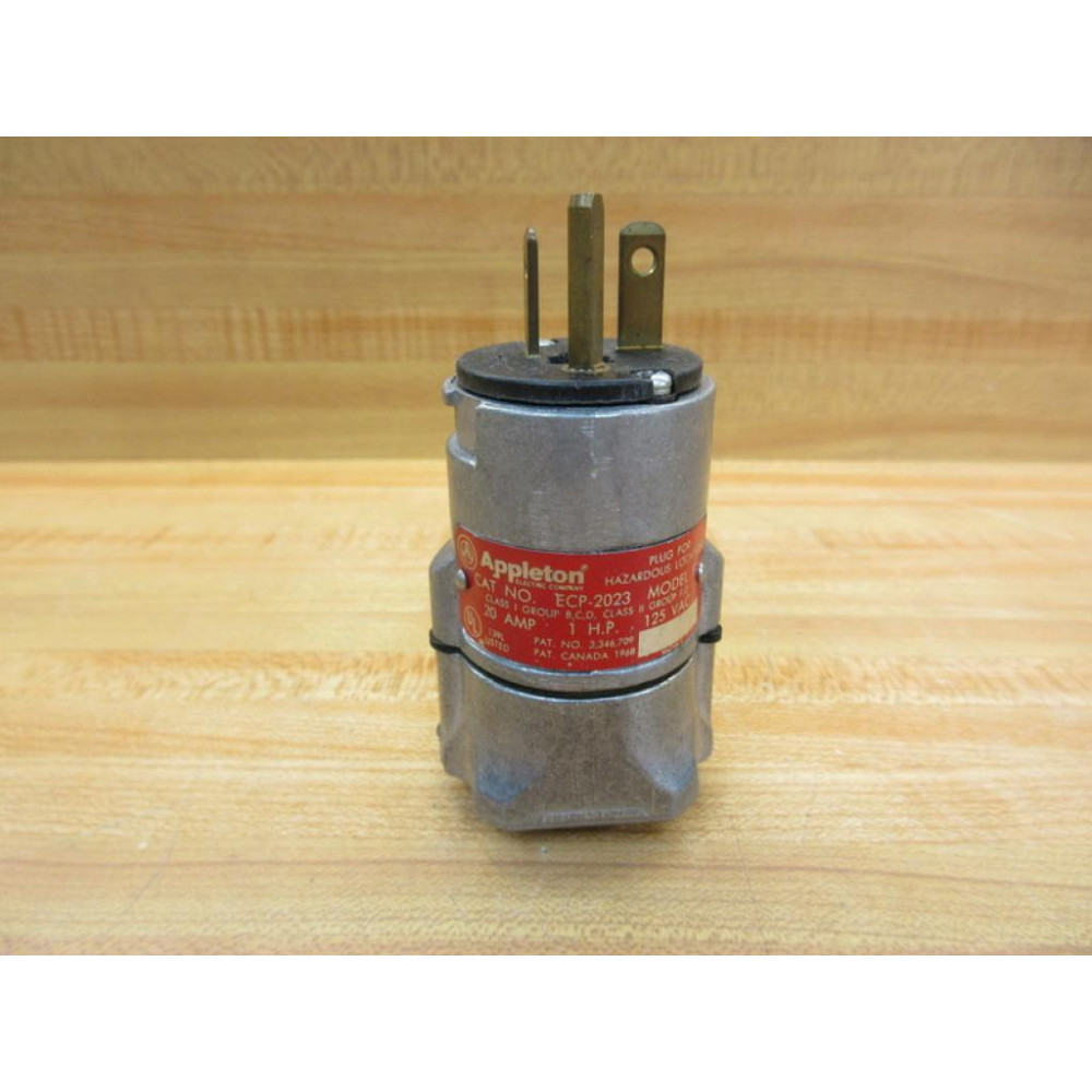 Appleton ECP-2023 Plug ECP2023 - New No Box