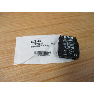 Cutler Hammer E22-B20 Eaton Contact Block E22B20 Ser. A2