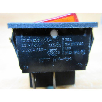 Marquardt 1835 Rocker Switch Red - New No Box