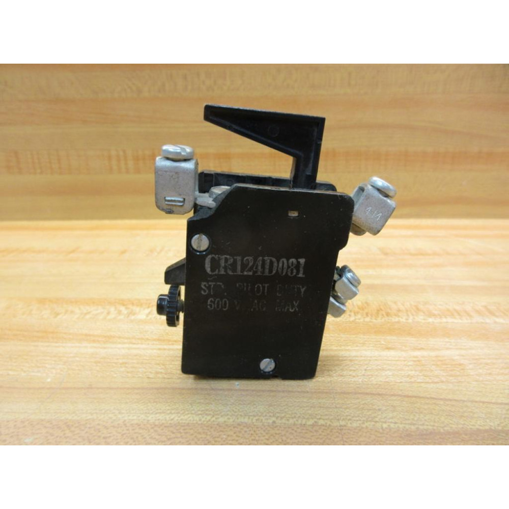 General Electric CR124D081-600VAC Overload Relay - Used