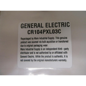General Electric CR104PXL03C Selector Switch Knob